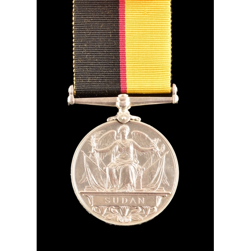 189 - A Queen's Sudan Medal 1899 to 4016 Private J. Hynes, 2nd Battalion, Lancashire Fusiliers (4016 Pte J... 