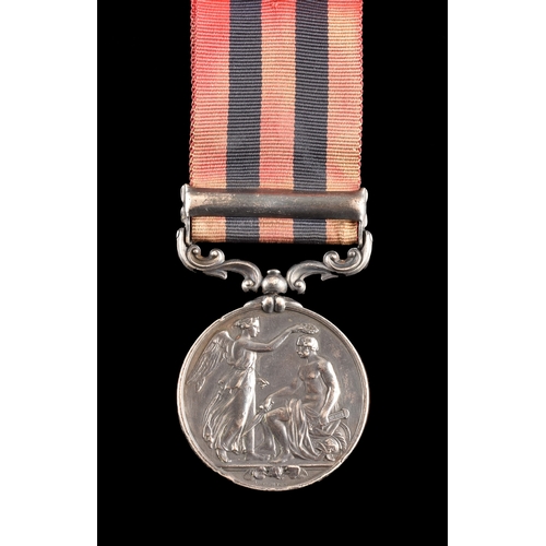 200 - An India General Service Medal 1854-95 to J. Culleton, 2nd Bombay European Light Infantry, later Dur... 