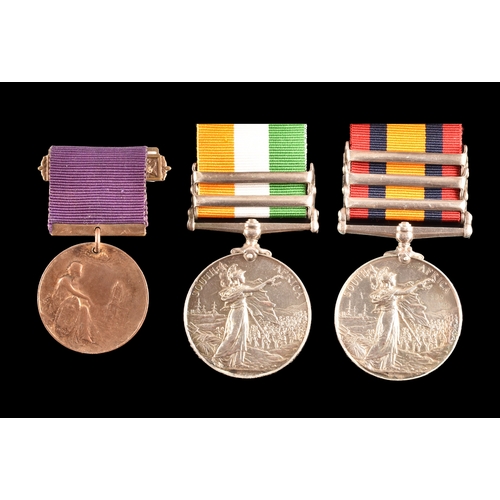 237 - A Boer War medal pair awarded to: 29291 Sapper A. Watson, Royal Engineers. Comprising: a Queen&rsquo... 