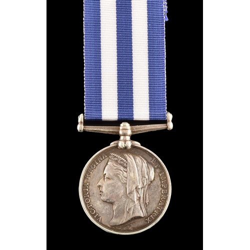 258 - An Egypt Campaign 1882 medal awarded to: E. C. Horan, Able Seaman, HMS Wye (E. C. Horan, A.B., H.M.S... 