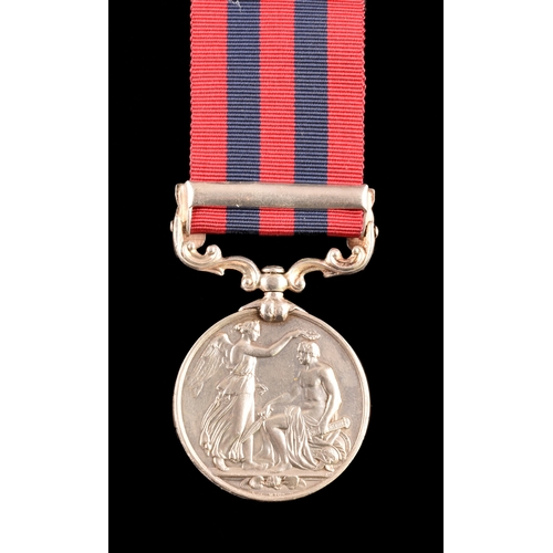 305 - An India General Service Medal 1854-95 with Burma 1887-89 clasp to: Staff Sergeant R. Harding (Staff... 