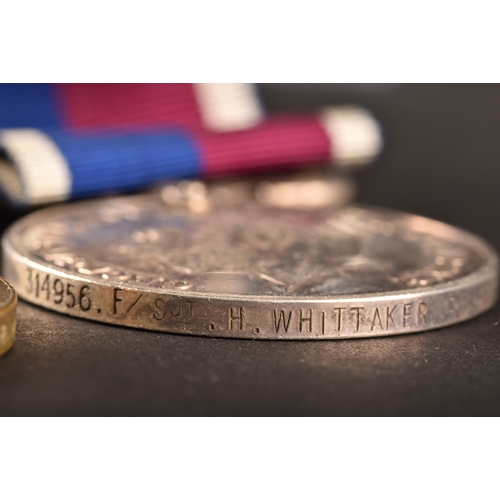 319 - A Great War LSGC four medal group to: 233980 / 314956 Flight Sergeant Harry Whittaker, RN / RAF. Com... 