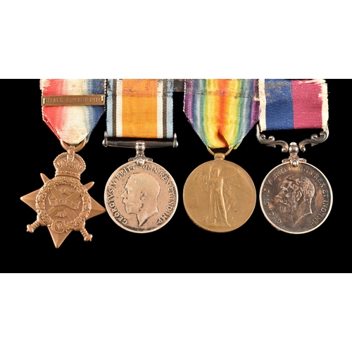 321 - A Great War LSGC four medal group to: 337592 / D-5663 Corporal R. J. Fooks Dragoon Guards / RAF. Com... 