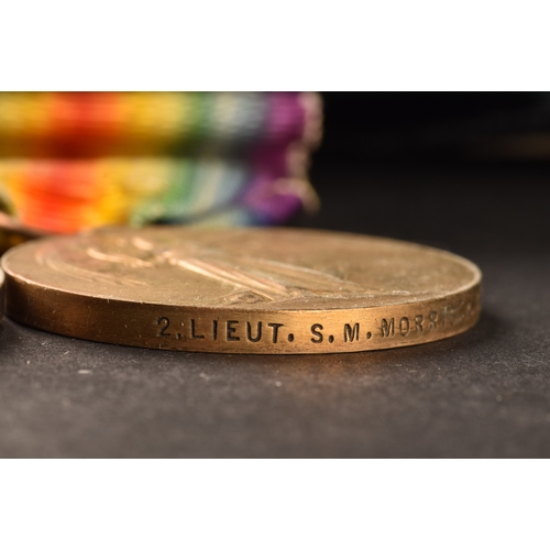 339 - Two Great War Medal Pairs, Royal Air Force, to:1. 2nd Lieutnant S. M. Morris, Royal Air Force, inclu... 