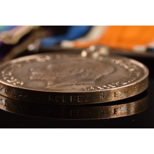 354 - Eight Great War Medal Pairs each comprising the British War Medal and the Victory Medal to: 1. 1067 ... 