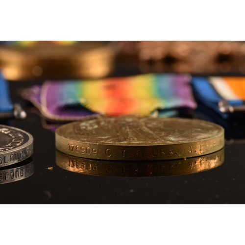 358 - Five Great War Medal Trios each comprising the 1914-15 Star, the British War Medal and the Victory M... 