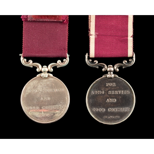 443 - An Army Long Service and Good Conduct Medal (Victoria) to: 25 Colour Sergeant, J. Figney, 2nd Battal... 