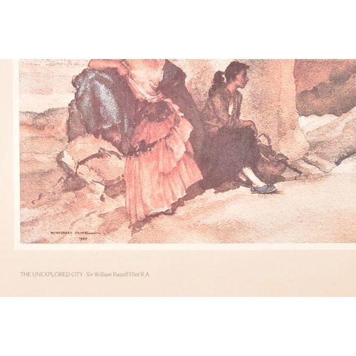 80 - Sir William Russell Flint R.A. (Scottish, 1880-1969)A group of five signed prints, including 'The Un... 