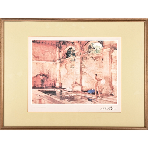 80 - Sir William Russell Flint R.A. (Scottish, 1880-1969)A group of five signed prints, including 'The Un... 