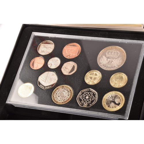 142 - A collection of ten silver proof crowns and jubilee coins, all in fitted cases with paperwork, toget... 