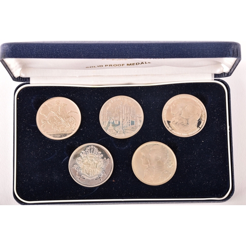 144 - A collection of pre 1947 circulated silver coins, including a Victoria 1900 half crown, 1917 and 191... 