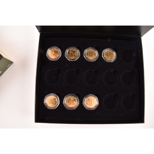 150 - A collection of assorted collectors coins sets, including The Wildlife collection in a folder and bo... 