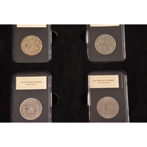 150 - A collection of assorted collectors coins sets, including The Wildlife collection in a folder and bo... 