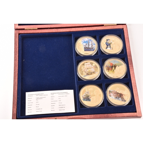 150 - A collection of assorted collectors coins sets, including The Wildlife collection in a folder and bo... 