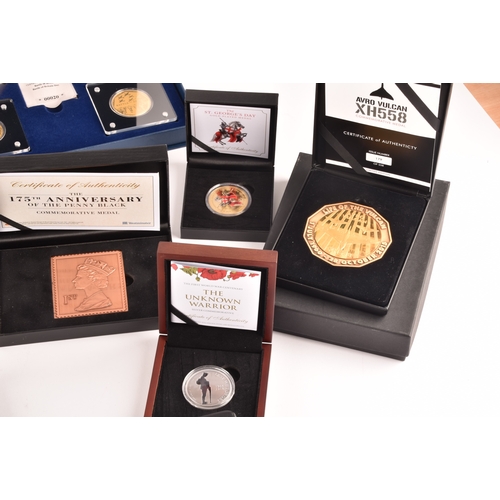 154 - A collection of silver collectors coins sets, including the 70th anniversary of the Queen's Coronati... 