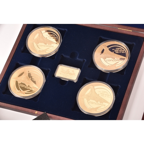 154 - A collection of silver collectors coins sets, including the 70th anniversary of the Queen's Coronati... 