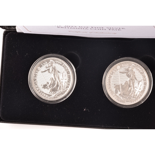 154 - A collection of silver collectors coins sets, including the 70th anniversary of the Queen's Coronati... 