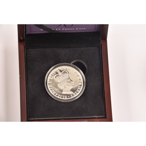 147 - A collection of silver commemorative coin sets including: 70th anniversary of the Queen's Coronation... 