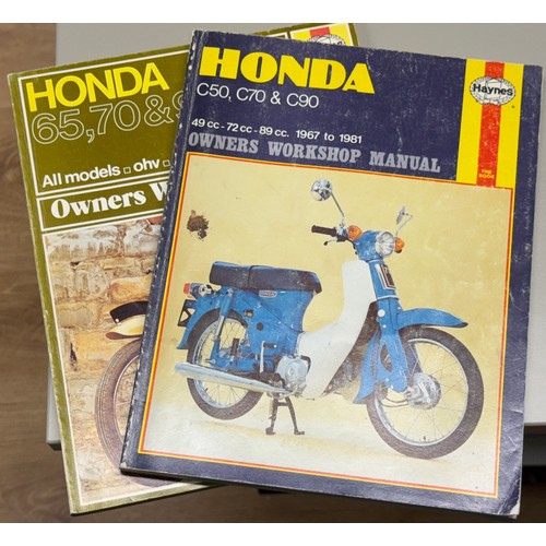 311 - A 1965 Honda C50 50cc moped, registration: EMO 61C, in green, with windshield and rear rack with pan... 