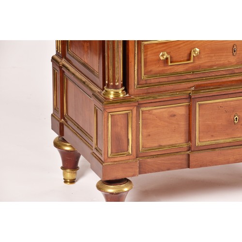 364 - Maison Lemarchand & Lemoine, Paris. A large late 19th century mahogany and ormolu secretive cabi... 