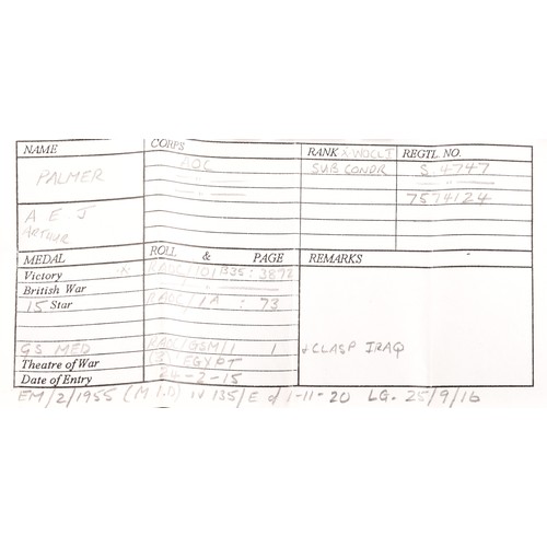 102 - A Boer War, Great War and later MID LSGC MSM six medal group awarded to: S-4747 Warrant Officer 1st ... 
