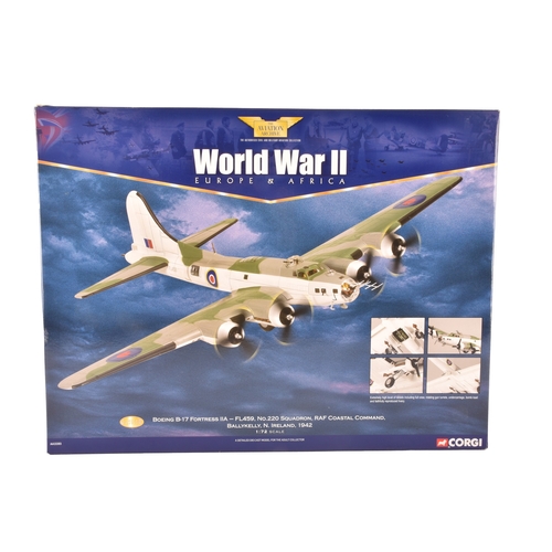 Corgi Aviation Archive Collector Series (Model No. AA33303), Boeing B-17 Flying Fortress Diecast Model, RAF Coastal Command No.220 Sqn , RAF Ballykelly, Northern Ireland, 1942. Boxed 1:72.