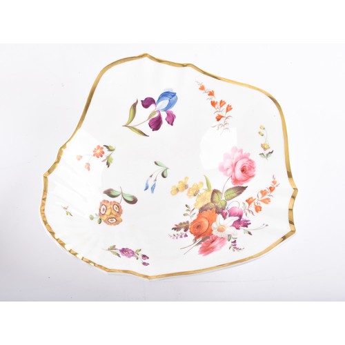 337 - A collection of ceramics including two Coalport Rococo-style vases, both of baluster form with flare... 