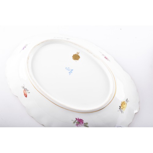 337 - A collection of ceramics including two Coalport Rococo-style vases, both of baluster form with flare... 