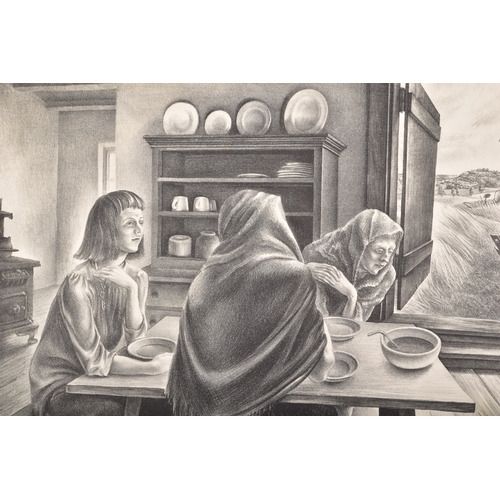 226 - John Stockton Demartelly (American, 1903-1979)'Give Us This Day'A limited edition signed lithograph ... 