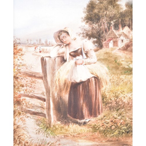 227 - A collection of four paintings, including 'House Marlborough' by W.P Cathourne(?), depicting a pasto... 