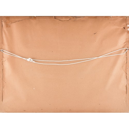 228 - Frederick William Scarborough (British, 1860-1939)'The Pool of London' A watercolour view of boats s... 