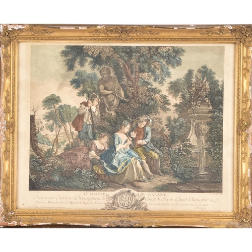 230 - A group of 18th century style engravings and later impressions, after earlier French and European or... 