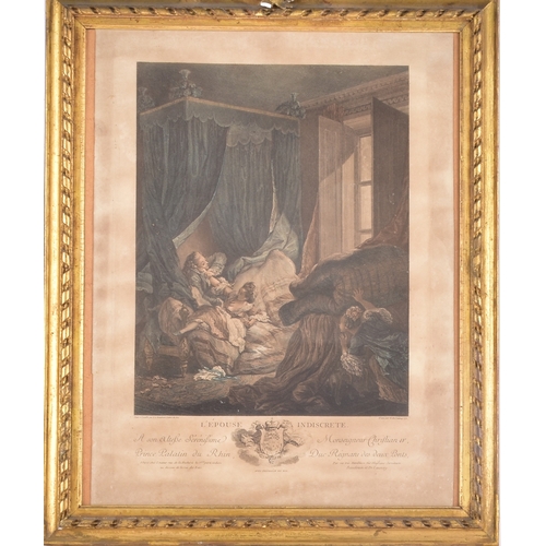 230 - A group of 18th century style engravings and later impressions, after earlier French and European or... 