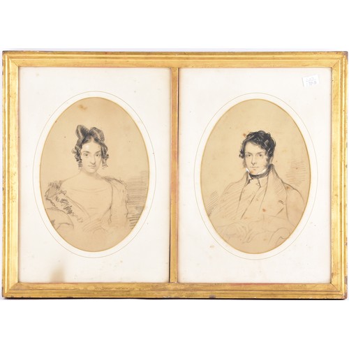 231 - A mixed collection of 19th century and later portrait studies and prints, including a hand-coloured ... 