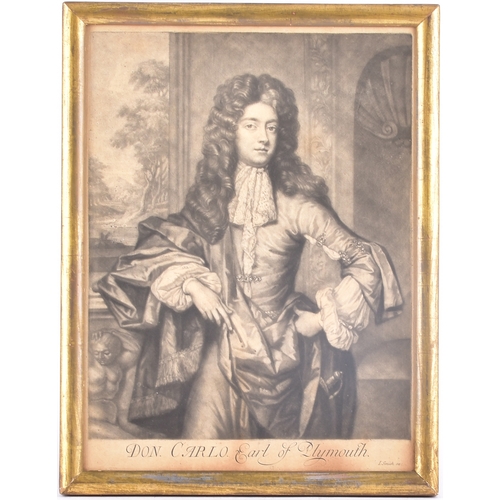 233 - A group of four pencil sketches of children, within an oval giltwood frame with bow surmount, togeth... 