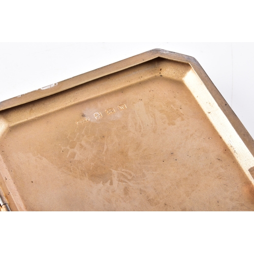 198 - A small group of silver, including a Victorian silver inkwell, hallmarked for London 1898 by Sampson... 