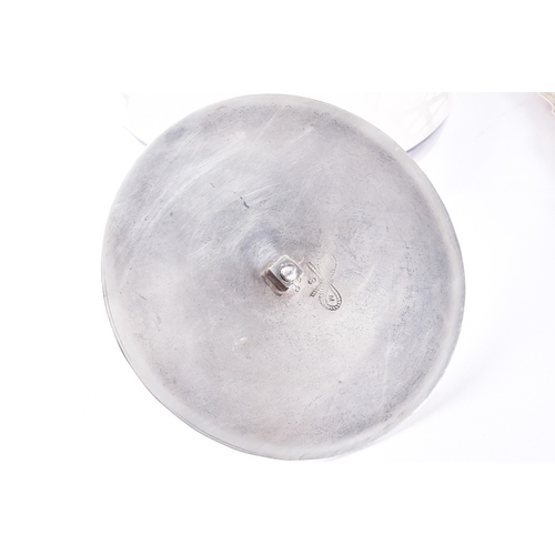 198 - A small group of silver, including a Victorian silver inkwell, hallmarked for London 1898 by Sampson... 