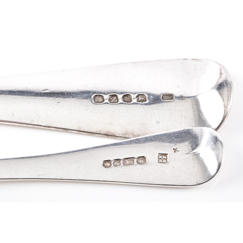 200 - A George III silver serving spoon, Old English pattern, hallmarked for London 1808 by Solomon Hougha... 