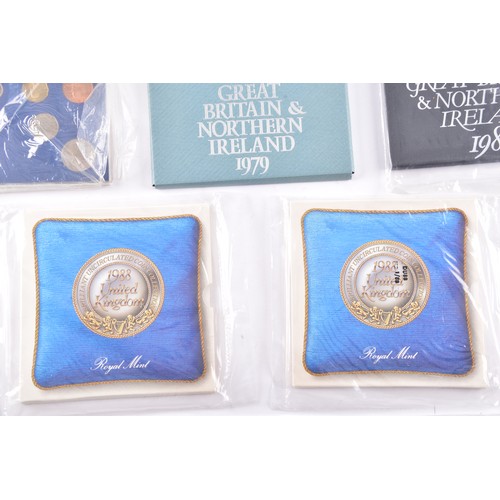 107 - A large collection of Royal Mint UK Proof Coins Collection sets, covering a range of years from 1970... 