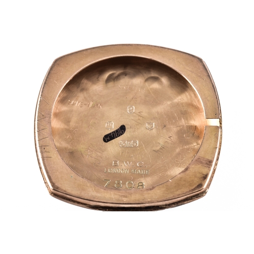 137 - Accurist 9ct yellow gold 21 jewels wristwatch, the brushed champagne dial with Roman numeral and bat... 