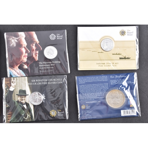 113 - A mixed collection of modern commemorative issues, including a cased Magna Carta 800th Anniversary s... 