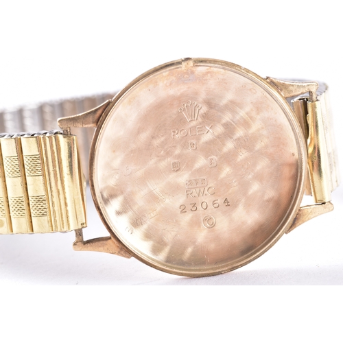 129 - A 1970's Omega Geneve Automatic gold plated wristwatch, reference 166 0168, the silvered dial with b... 