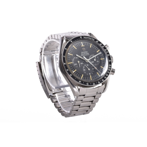 119 - An Omega Speedmaster Professional reference 145022 - 68 ST stainless steel wristwatch circa 1968, tr... 