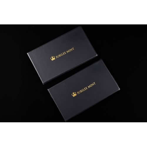 116 - A Jubilee Mint 2019 1/4 oz fine gold Britannia presentation cover, together with a Jubilee Mint 2017... 