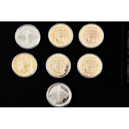 87 - Four boxed sets of Windsor Mint bank note commemorative coins.