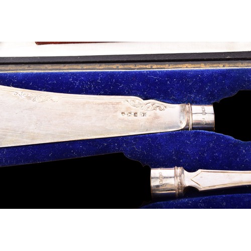 209 - A collection of silver items including seven napkin rings of various dates and maker's, an Edward VI... 