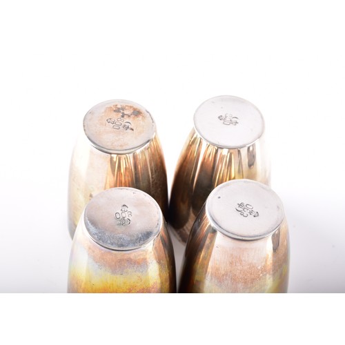 209 - A collection of silver items including seven napkin rings of various dates and maker's, an Edward VI... 