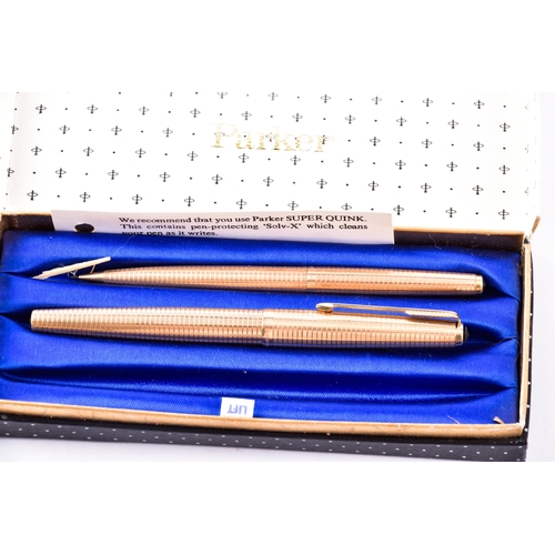 27 - A collection of vintage fountain pens, ballpoint pens and propelling pencils, including Parker, Shea... 
