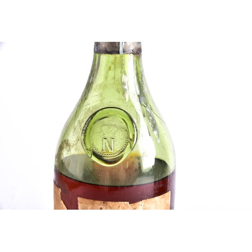 An unusual antique bottle of Caves des Tuileries cognac Grande ...