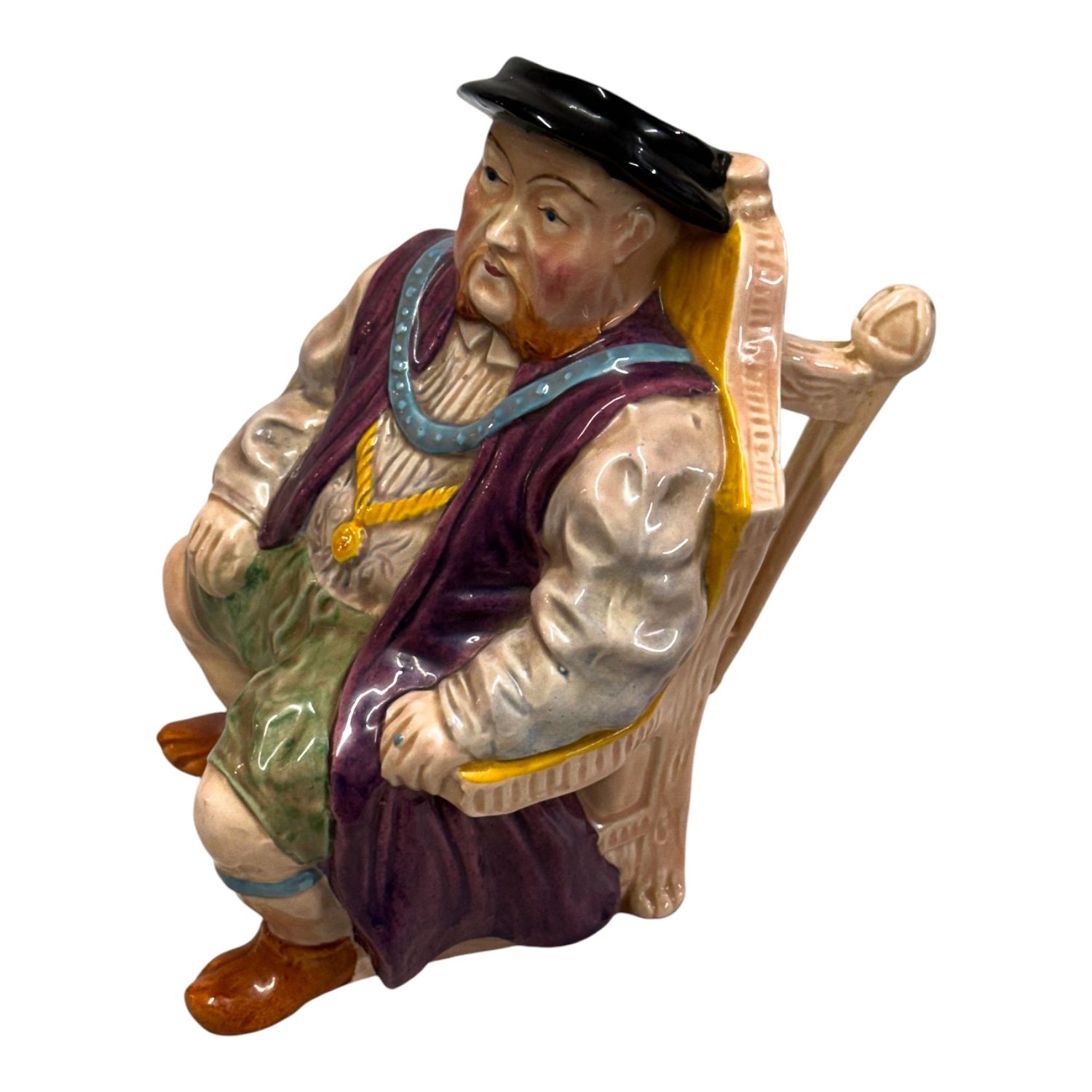 KING HENRY THE EIGHTH CHARACTER JUG, H:8